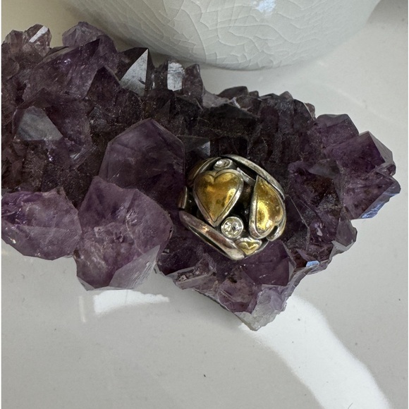 Brighton, Gold hearts bead - Picture 2 of 3